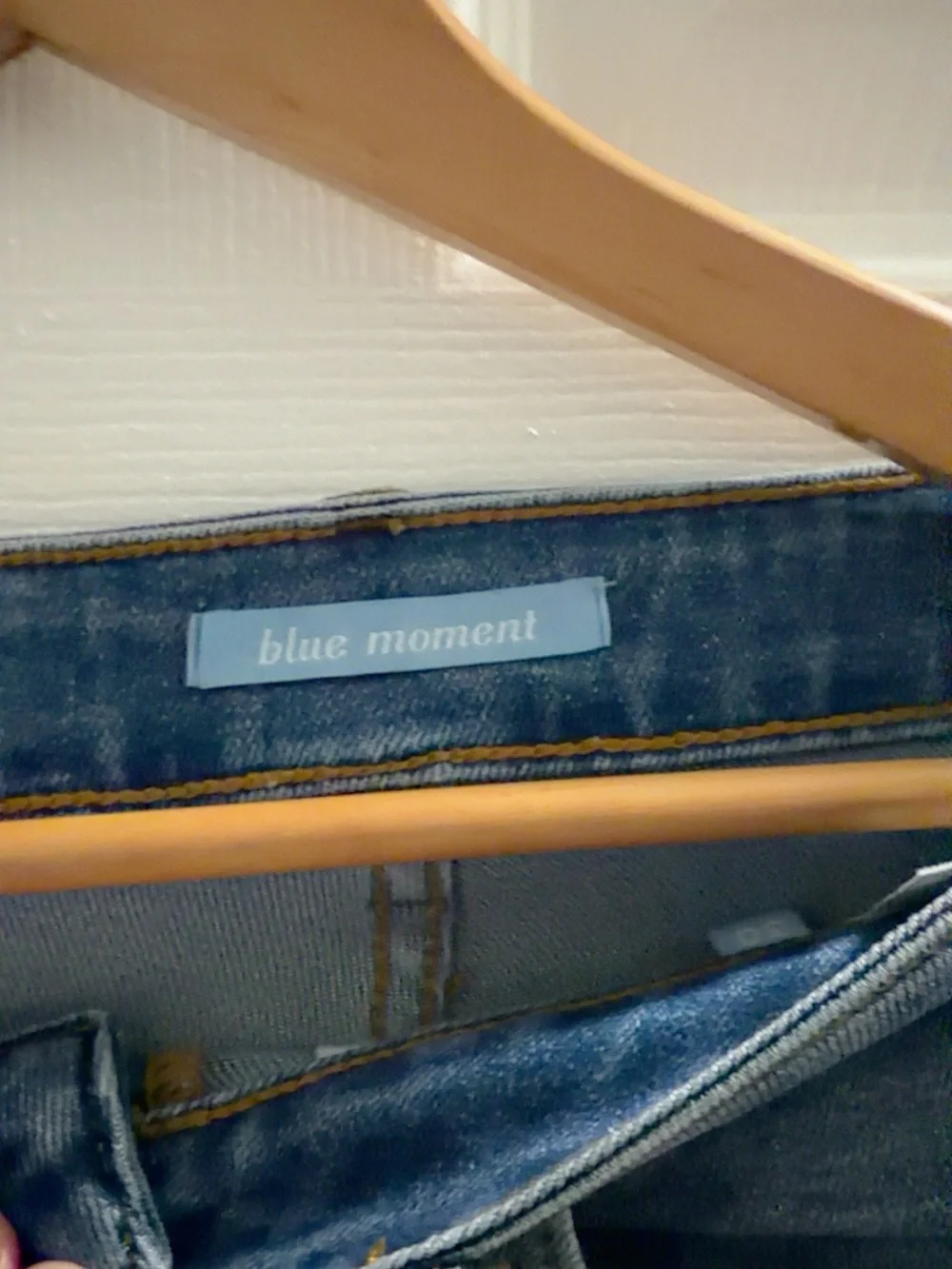 Women's Wide-Leg Blue Jeans